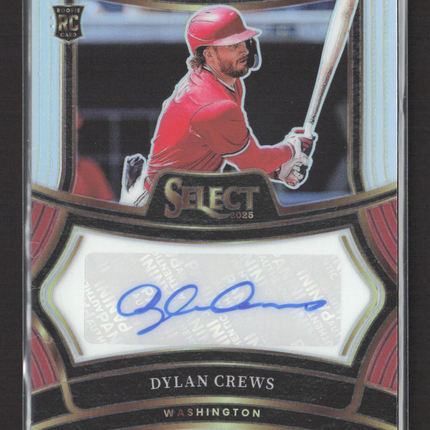 2025 Panini Select Dylan Crews #SIG-DC RC Auto