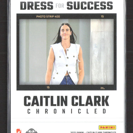 2025 Panini Caitlin Clark Chronicled Dress for Success Caitlin Clark #63