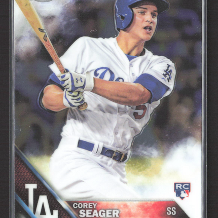 2016 Topps Chrome Corey Seager #150 RC