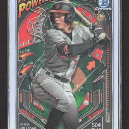 2024 Bowman Chrome Prospect Power-Up Jackson Holliday #PP-5