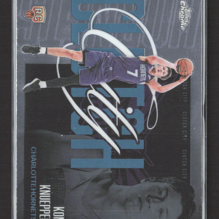 2026 Topps Chrome Clutch City Kon Knueppel #YQ-4 RC