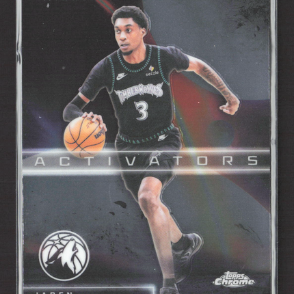 2026 Topps Chrome Activators Jaden McDaniels #AC-19