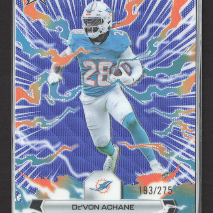2026 Topps Resurgence Football De'Von Achane #63 193/275
