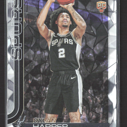 2025 Topps Dylan Harper #202 Cracked Ice RC