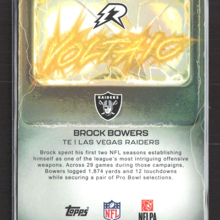 2026 Topps Resurgence Voltage Brock Bowers #VT-25 12/50