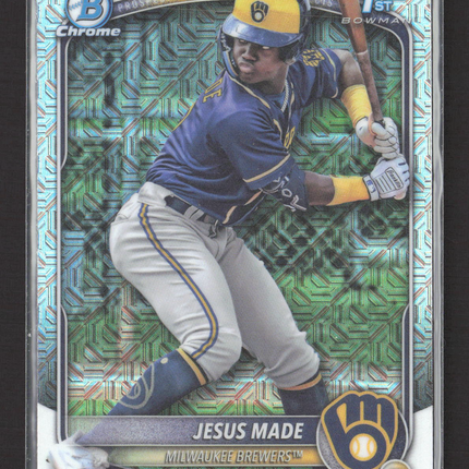 2025 Bowman Chrome Jesus Made #BCP-50 Mega Box Mojo Refractor
