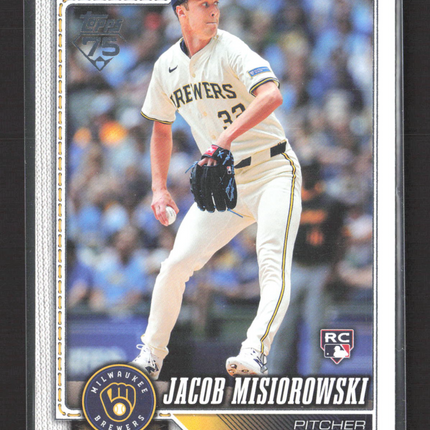 2024 Topps Series One Jacob Misiorowski #10 RC