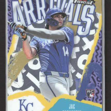 2026 Topps Finest Arrivals Jac Caglianone #A-1 RC
