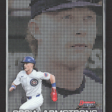 2025 Bowman's Best Pixel Portraits Pete Crow-Armstrong #P-2