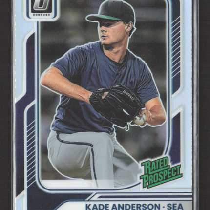2026 Panini Donruss Optic Kade Anderson #198 Prizm