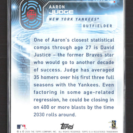 2020 Topps 2030 Aaron Judge #T2030-2