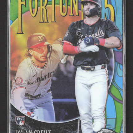 2025 Topps Chrome Fortune 15 Dylan Crews #F15-11 RC