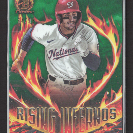 2024 Bowman Chrome Rising Infernos Dylan Crews #RI-11 Green 54/99