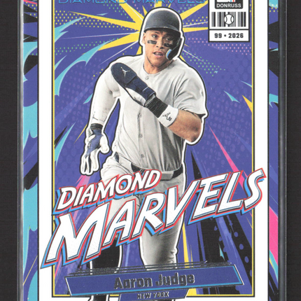 2026 Donruss Diamond Marvels Aaron Judge #18