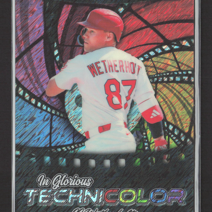 2025 Leaf Vivid In Glorious Technicolor JJ Wetherholt #GB-62 1/1