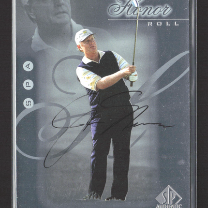 2001 Upper Deck SP Authentic Honor Roll Jack Nicklaus #HR13 IP Auto