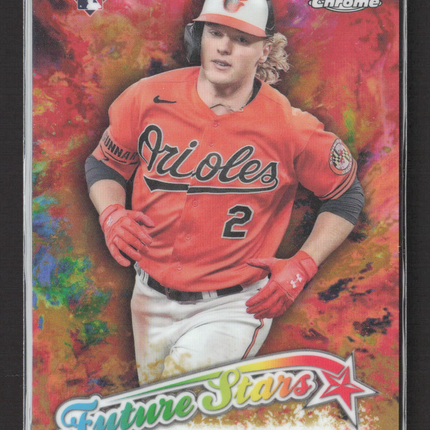 2023 Topps Chrome Future Stars Gunnar Henderson #FSU-17 Gold Refractor RC 16/50
