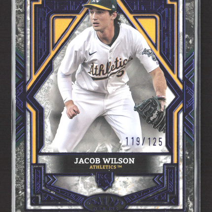 2025 Topps Tier One Jacob Wilson #85 119/125