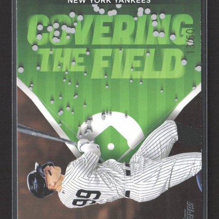 2024 Topps Covering the Field Aaron Judge #CTF-2 13/50