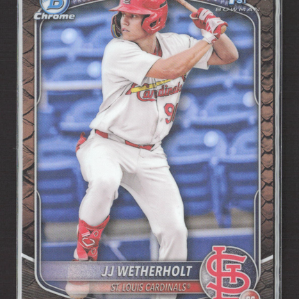 2024 Bowman Chrome JJ Wetherholt #BCP-22