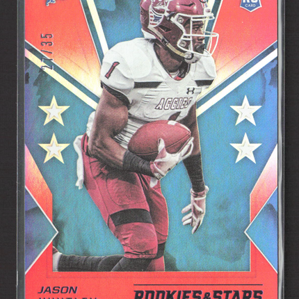 2020 Panini Rookies & Stars Jason Huntley #168 27/35 RC