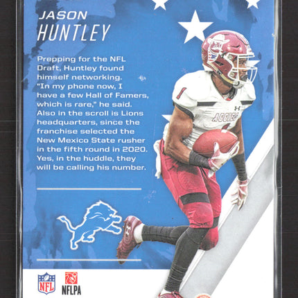 2020 Panini Rookies & Stars Jason Huntley #168 27/35 RC