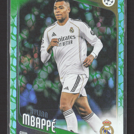 2026 Topps UEFA Champions League Kylian Mbappé #112 Green