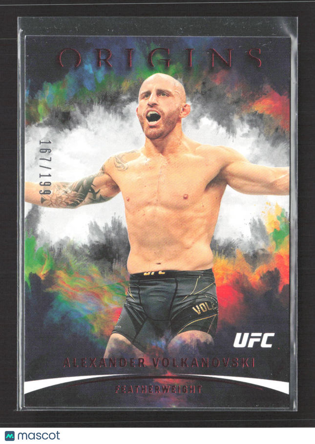 2022 Panini Chronicles Origins UFC Alexander Volkanovski #139 167/199