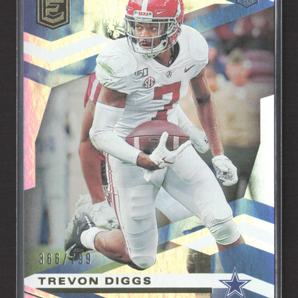 2020 Donruss Elite Trevon Diggs #197 RC 366/799