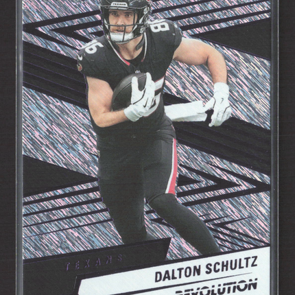 2025 Panini Revolution Football Dalton Schultz #55 Storm 107/175