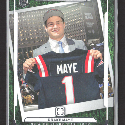 2024 Panini Photogenic Drake Maye #5 Draft Snapshots RC