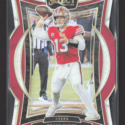 2025 Panini Select Football Brock Purdy #37 Concourse