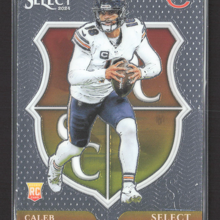 2025 Panini Select Select Certified Caleb Williams #1 RC