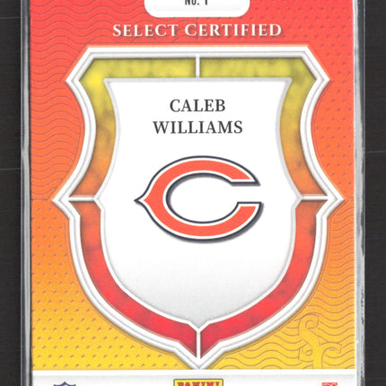 2025 Panini Select Select Certified Caleb Williams #1 RC