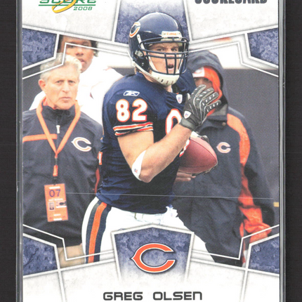 2008 Score Scorecard Greg Olsen #53 483/649
