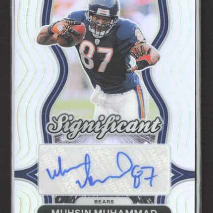 2024 Panini Prizm Significant Signatures Muhsin Muhammad #SS-MMD Auto