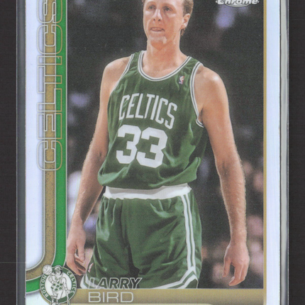 2025 Topps Chrome Larry Bird #243 Refractor