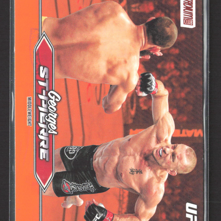 2025 Topps Stadium Club UFC Georges St-Pierre #32 Orange