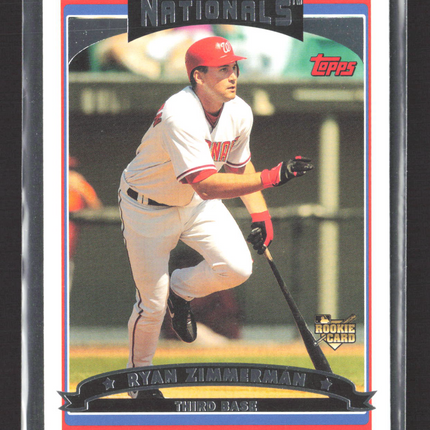 2006 Topps Ryan Zimmerman #617
