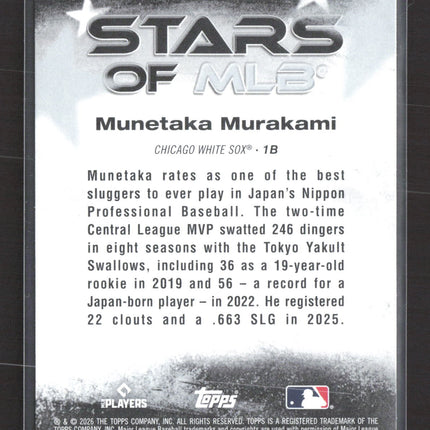 2026 Topps Stars of MLB Munetaka Murakami #SMLB-56 RC