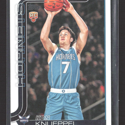 2025 Topps Kon Knueppel #204 RC