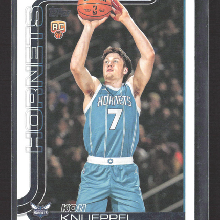 2025 Topps Kon Knueppel #204 RC