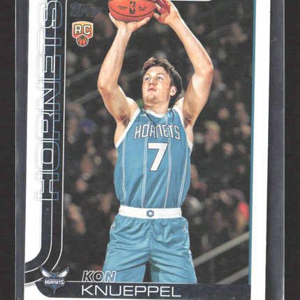 2025 Topps Flagship Kon Knueppel #204 RC