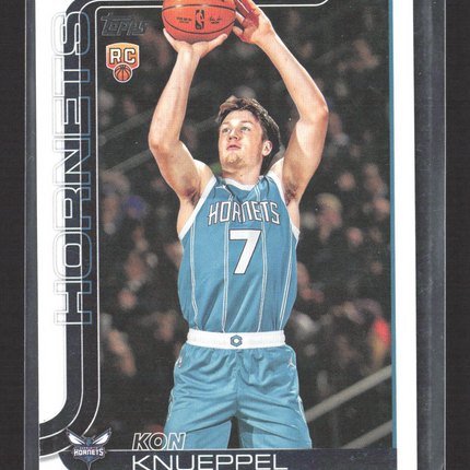 2025 Topps Kon Knueppel #204 RC