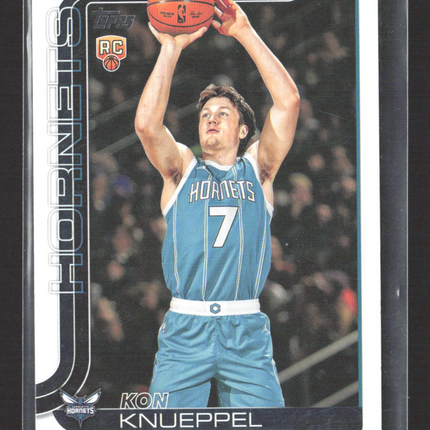 2025 Topps Kon Knueppel #204 RC