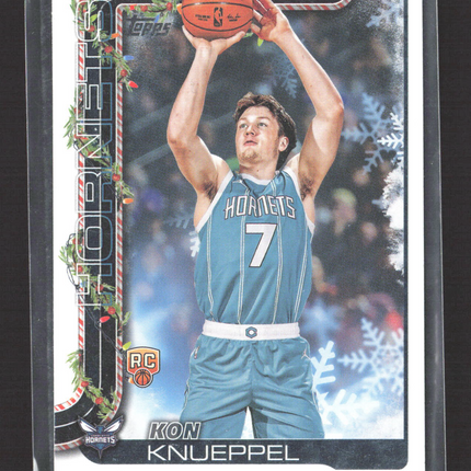 2025 Topps Holiday Kon Knueppel #H164 RC