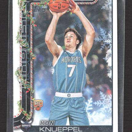 2025 Topps Holiday Kon Knueppel #H164 RC