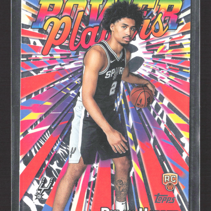2025 Topps Power Players Dylan Harper #PP-17 RC