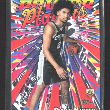 2025 Topps Power Players Dylan Harper #PP-17 RC