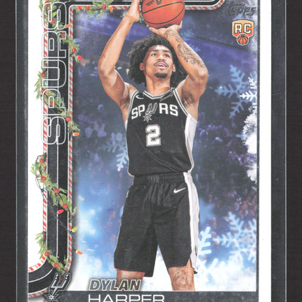 2025 Topps Holiday Dylan Harper #H162 RC